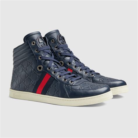 gucci mens high tops uk|gucci high top sneaker.